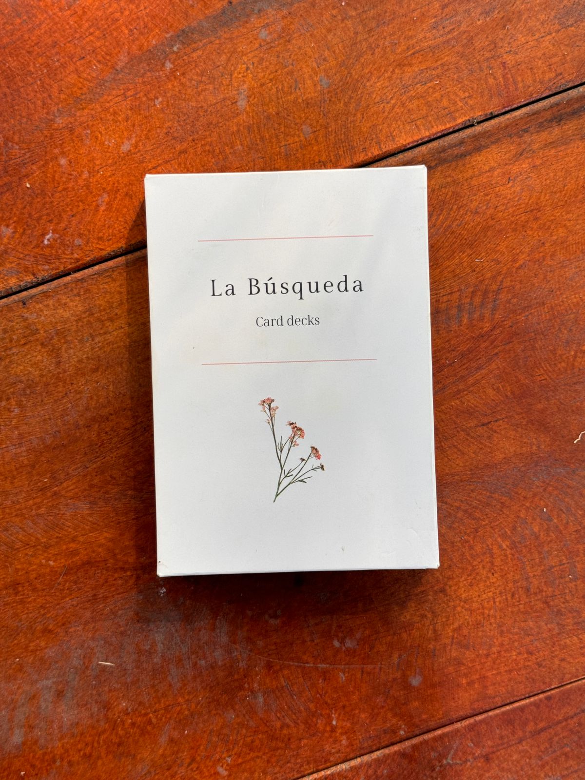 Card Decks: La Búsqueda